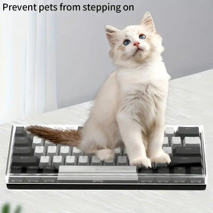 Acrylic Keyboard Clear Protector Case Mechanical Keyboard Dust Cover