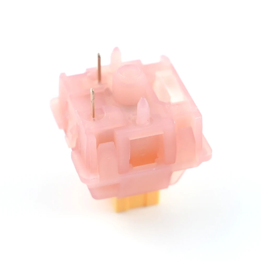 Outemu Silent Peach V3 Switches Lubed Update Silent Lemon V3 Switch