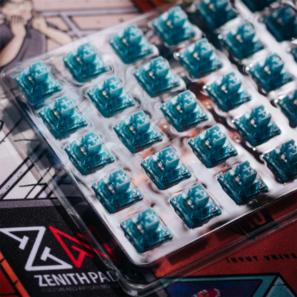 Akko V3 Pro Cream Blue Switch 5 Pin 45gf Tactile Switch With Dustproof