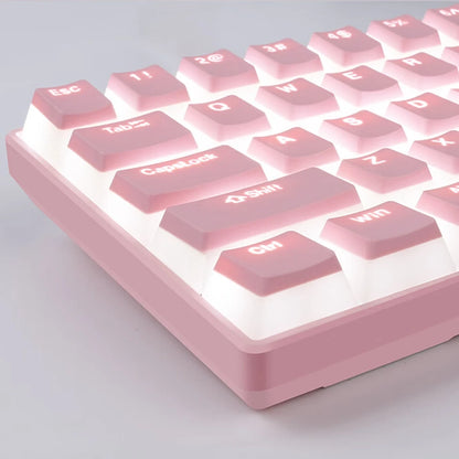 129Keys Keyboard Keycap OEM Profile PBT Material Key Cap for Mx Hot