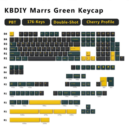 KBDiy GMK Keycap Double Shot GMK Olivia Shoko Jamon WOB Red Samurai