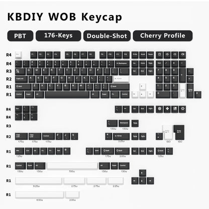 KBDiy GMK Keycap Double Shot GMK Olivia Shoko Jamon WOB Red Samurai