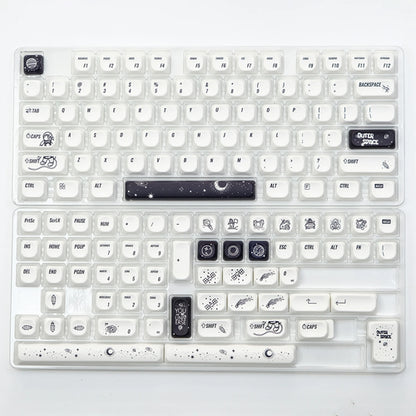 KBDiy KOA Profile Keycap GMK Style Retro 9009 Theme PBT Keycaps For