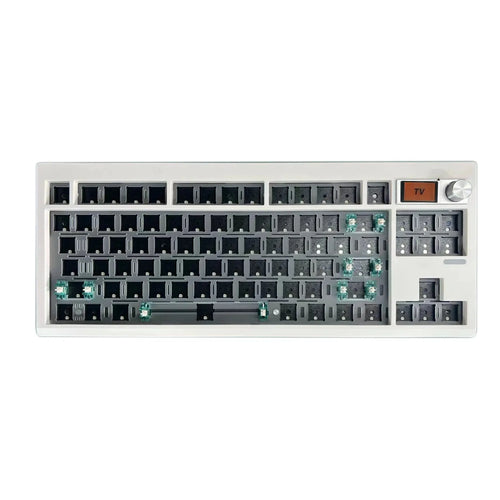 GMK87 Mechanical Keyboard KIT With Display Screen RGB Backlit Gasket
