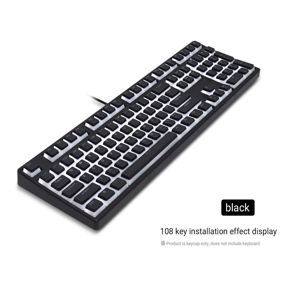129 Keys Pudding Keycaps OEM Profile PBT Double Shot Keycap For Mx