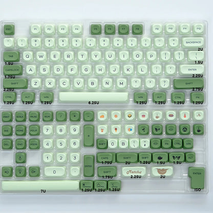 KBDiy KOA Profile Keycap GMK Style Retro 9009 Theme PBT Keycaps For