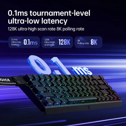 ACE60 Pro MCHOSE ACE68 Magnetic Keyboard Wired Mechanical for Gaming