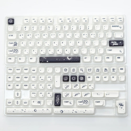KBDiy KOA Profile Keycap GMK Style Retro 9009 Theme PBT Keycaps For