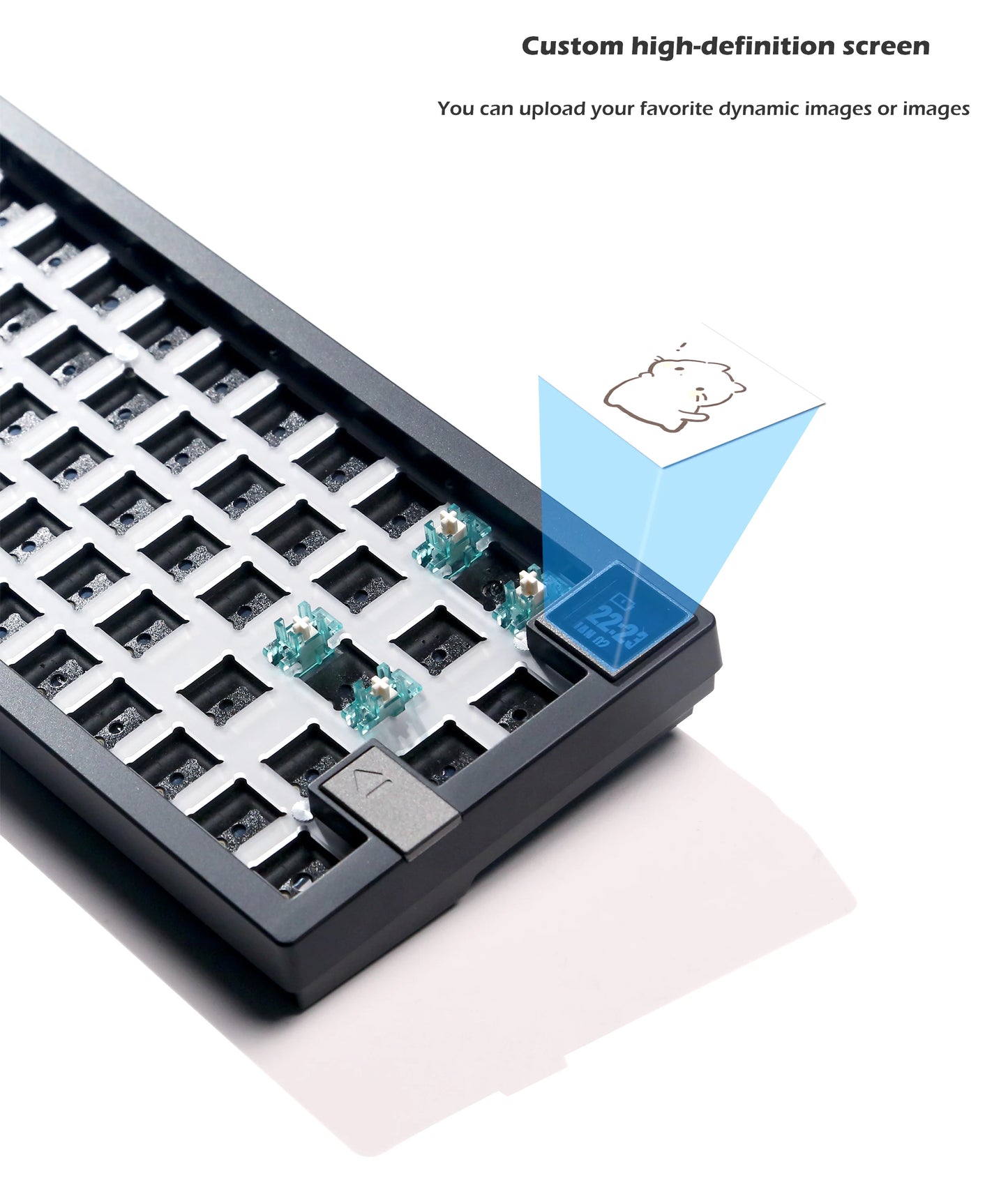 ZUOYA GMK67-S Gaming Mechanical Keyboard KIT Wireless Bluetooth