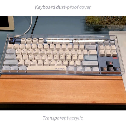 Acrylic Keyboard Clear Protector Case Mechanical Keyboard Dust Cover