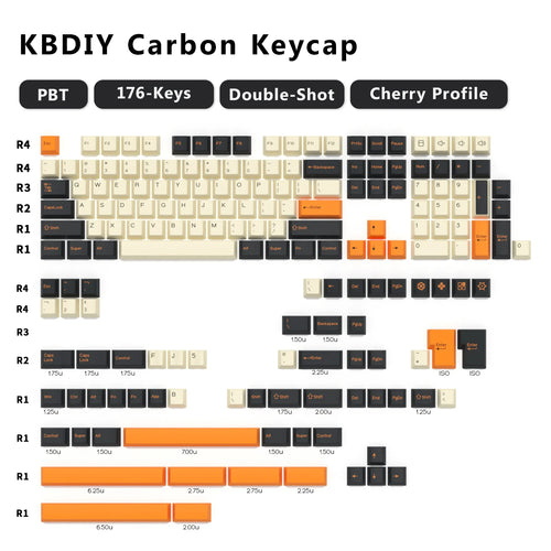 KBDiy GMK Keycap Double Shot GMK Olivia Shoko Jamon WOB Red Samurai