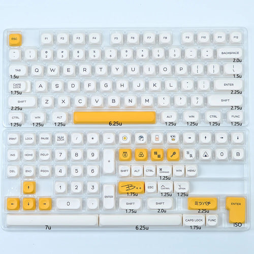 KBDiy KOA Profile Keycap GMK Style Retro 9009 Theme PBT Keycaps For