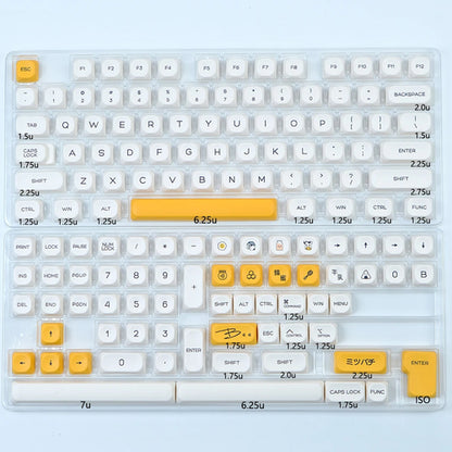 KBDiy KOA Profile Keycap GMK Style Retro 9009 Theme PBT Keycaps For